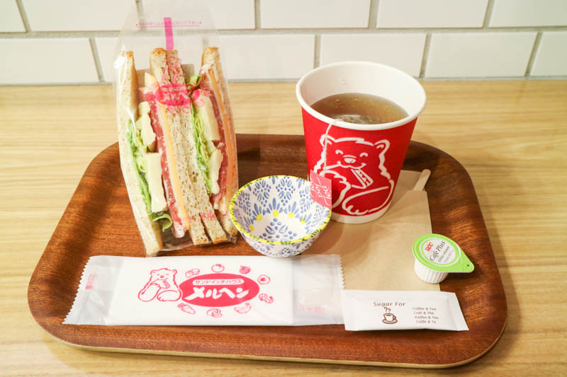 サンドイッチカフェ メルヘン 大宮店へ行ってきた 駅ナカで気軽にイートインできるサンドイッチ専門店 さいたまカフェガイド